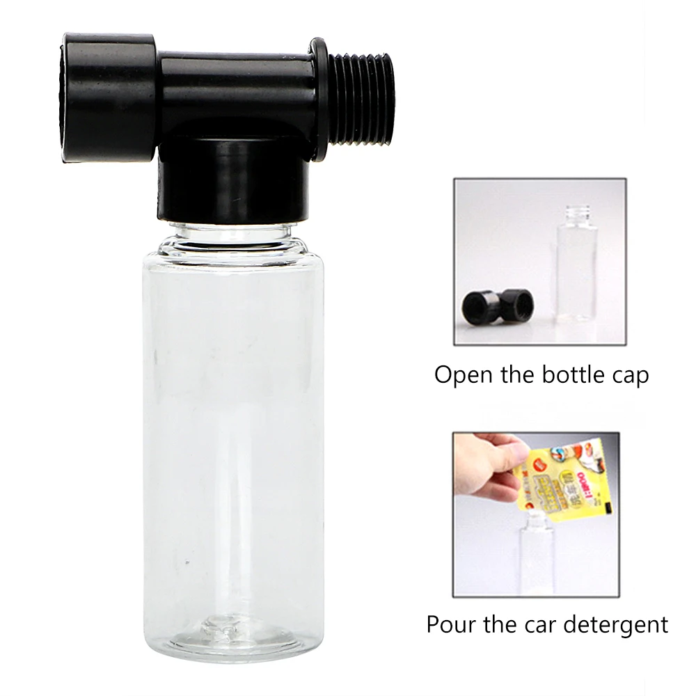 LEEPEE Long Handle Car Wash Cleaning Brush Retractable Water Flow Switch Foam Bottle Car Cleaning Detailing Auto Washing Tools