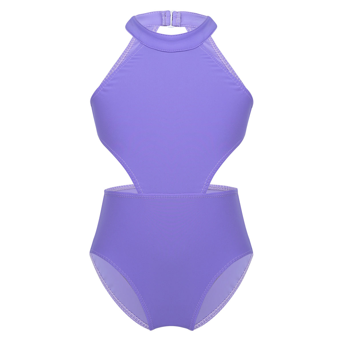 Kids Girl Gymnastic Ballet Jazz Dance Leotard Halter Hollow Waist Dancing Leotard Child Practice Stage Dance Costume Dancewear