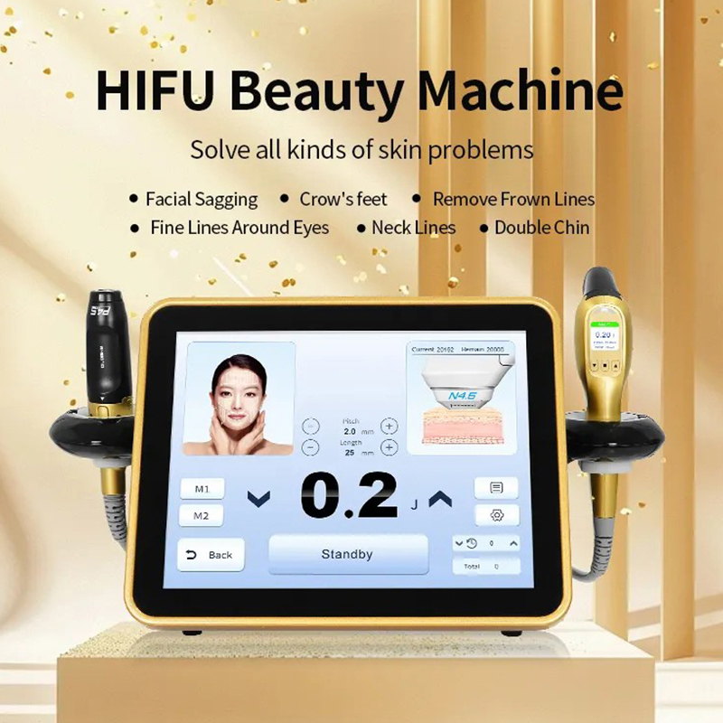 Newest Body Slimming Hifu Smas treatment machine facial tightening 3d skin firming 4d wrinkle removal
