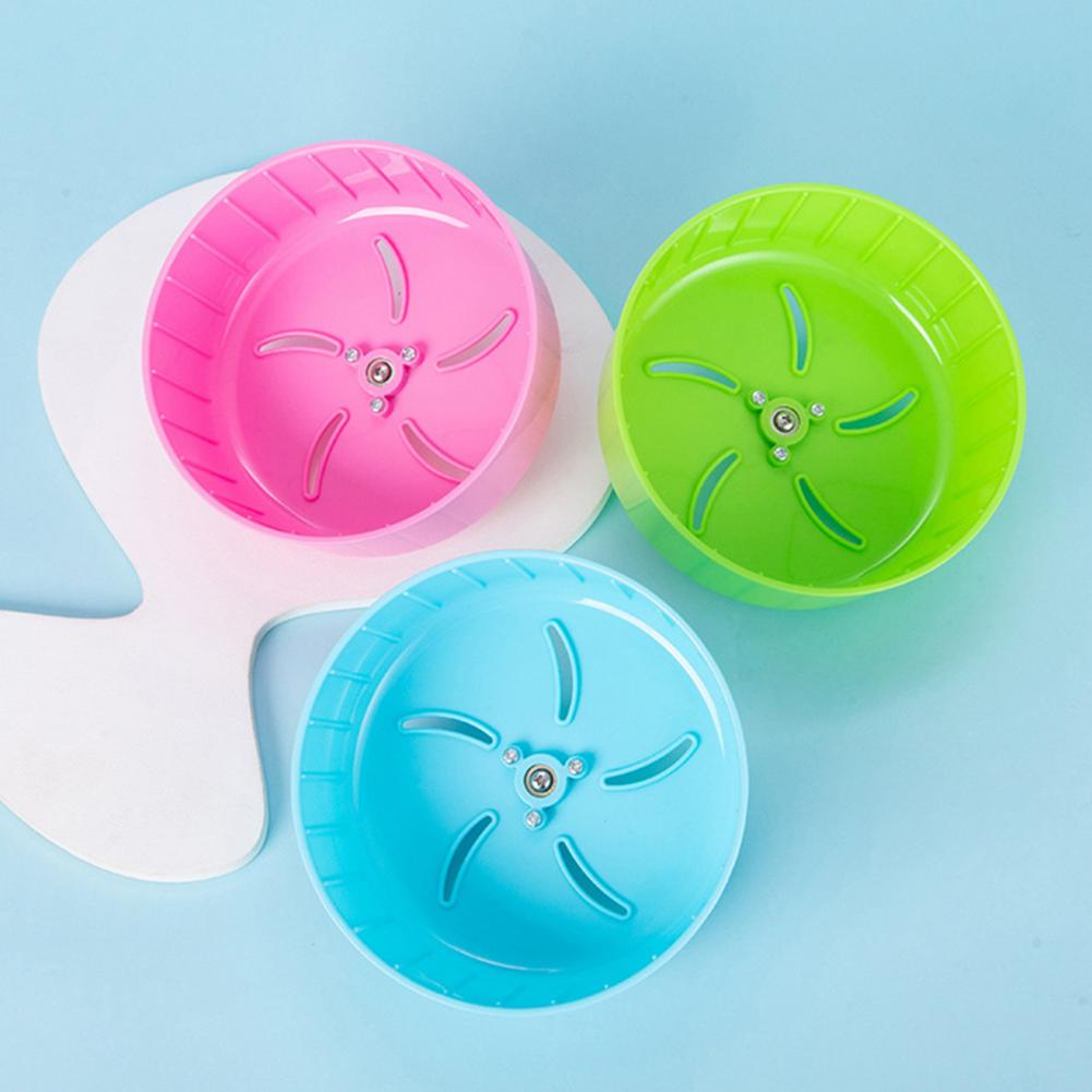 Small Animal Exercise Wheel Long-lasting Small Animal Exercise Equipment Silent Rotatory Hamster Exercise Wheel Smooth for Pet