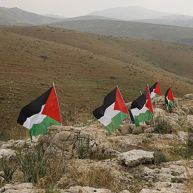 90X150Cm Palestine Flag High Quality Polyester Gaza Palestinian Freedom Banner Office Parade Festival Home Decoration