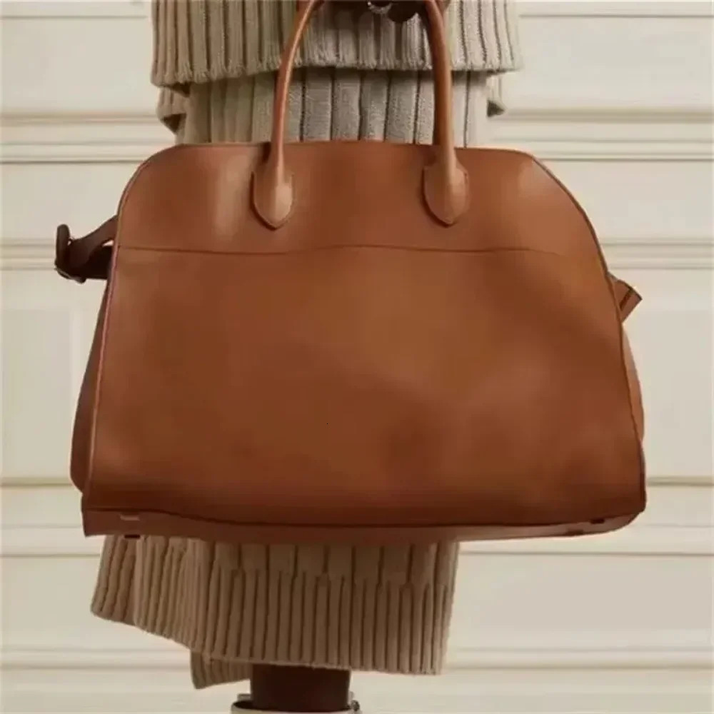 Cowhide Retro Bag,Large-Capacity Tote Bag, Leather Versatile Commuter Shoulder Handbag,Women's Boston Bag For Storage Polyester BagVoyage