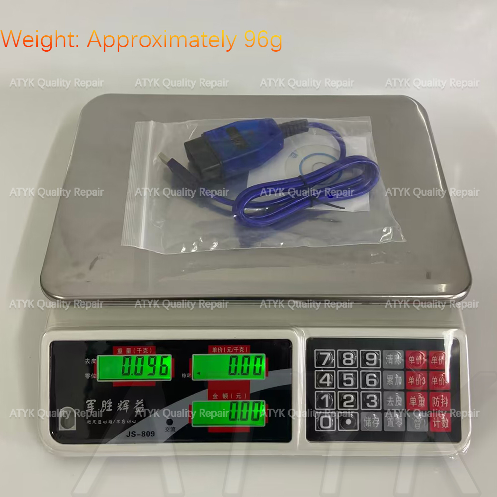 Chip VAG KKL Ch340 409 Obd2 Scanner Automotriz Cable ddmysmile USB Interface Vag409 Diagnostic Tools Repair Equipment Auto Truck Tool Smile