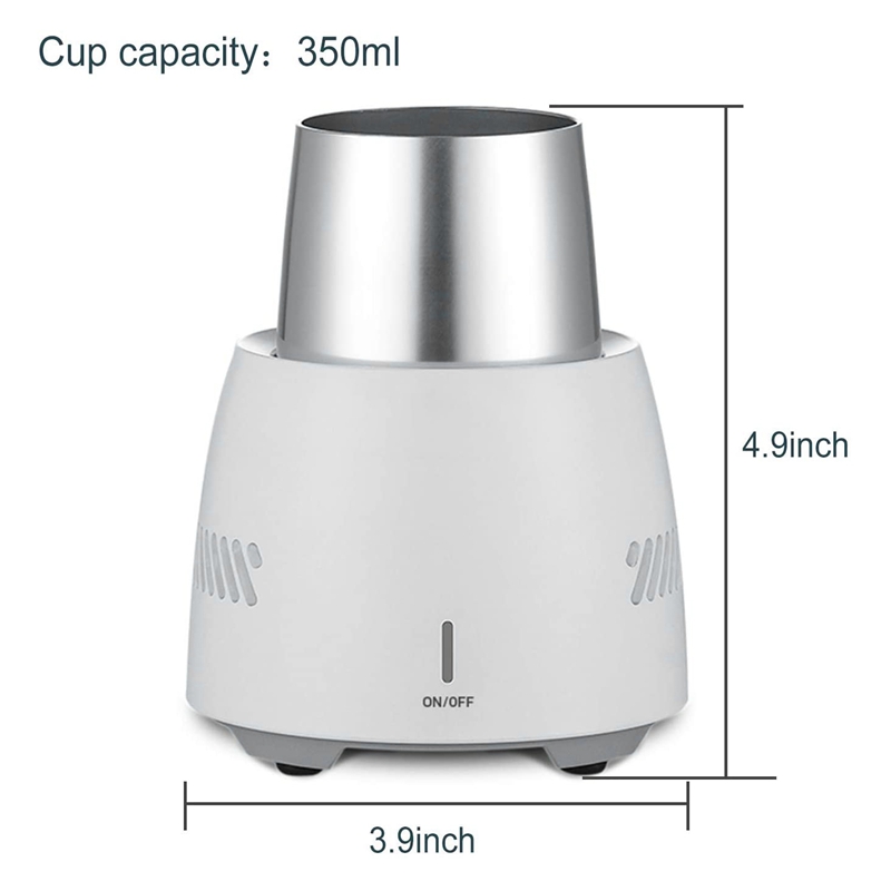 Car Instant Cool Cup Portable Cool Cup Electric Drink Cooler Cup Car Home For Summer Cooling Freezer