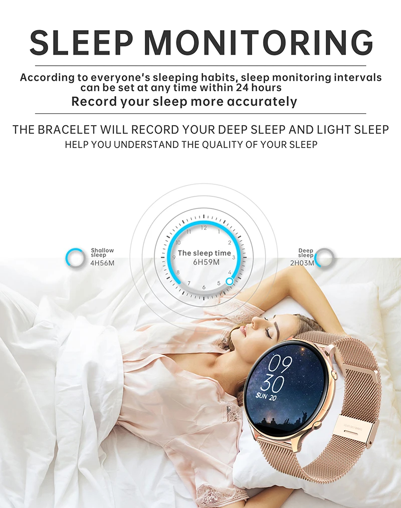 New WoMen Smart Watch For Samsung 1.39'' IPS Display Voice Calling Health Monitoring 70+ Sports Modes Men Waterproof Smart Watch 1.39'&