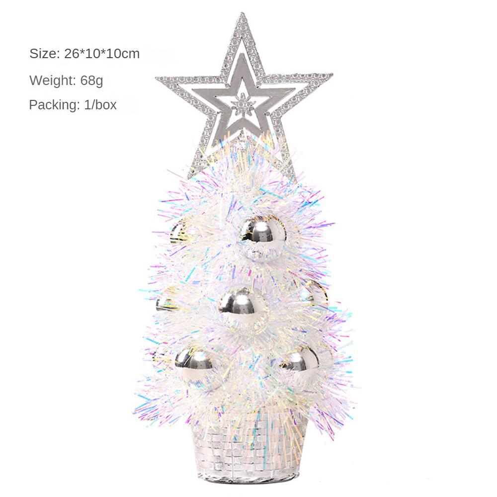 Desktop Christmas Tree Enhance 68g The Festive Atmosphere Soft And Cute Creative Eye-catching Novelty Christmas Tree Decorations smile