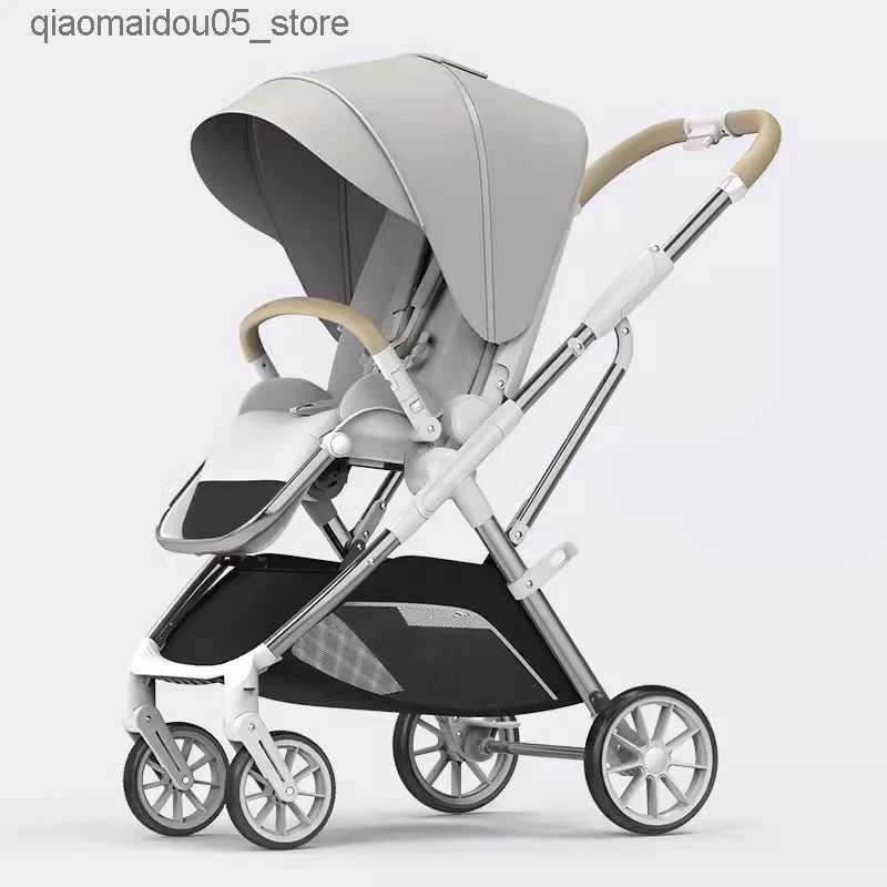 Strollers# The newly arrived panoramic portable baby stroller in 2024 is ergonomically designed with a seat subwoofer suitable for newborns to lie on 