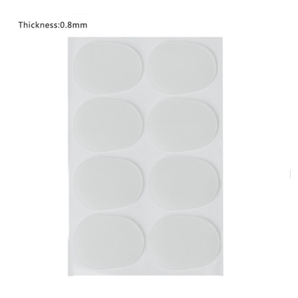 Cushions Silicone Mouthpiece Sax Ddmysmile 0.5Mm 8Pcs Safe Sax Black/White For ddmysmile Alto Sax Tenor Saxophone Mouthpiece Cushions Smile