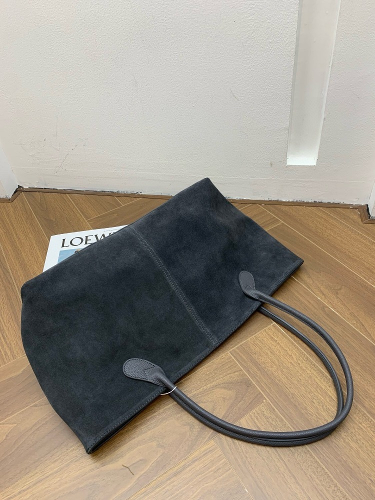 Oversized Suede Patchwork Style 42Cm Roomy Women Matte Cowhide Bag New Large Capacity Shopper Retro Tote Paisley Pattern