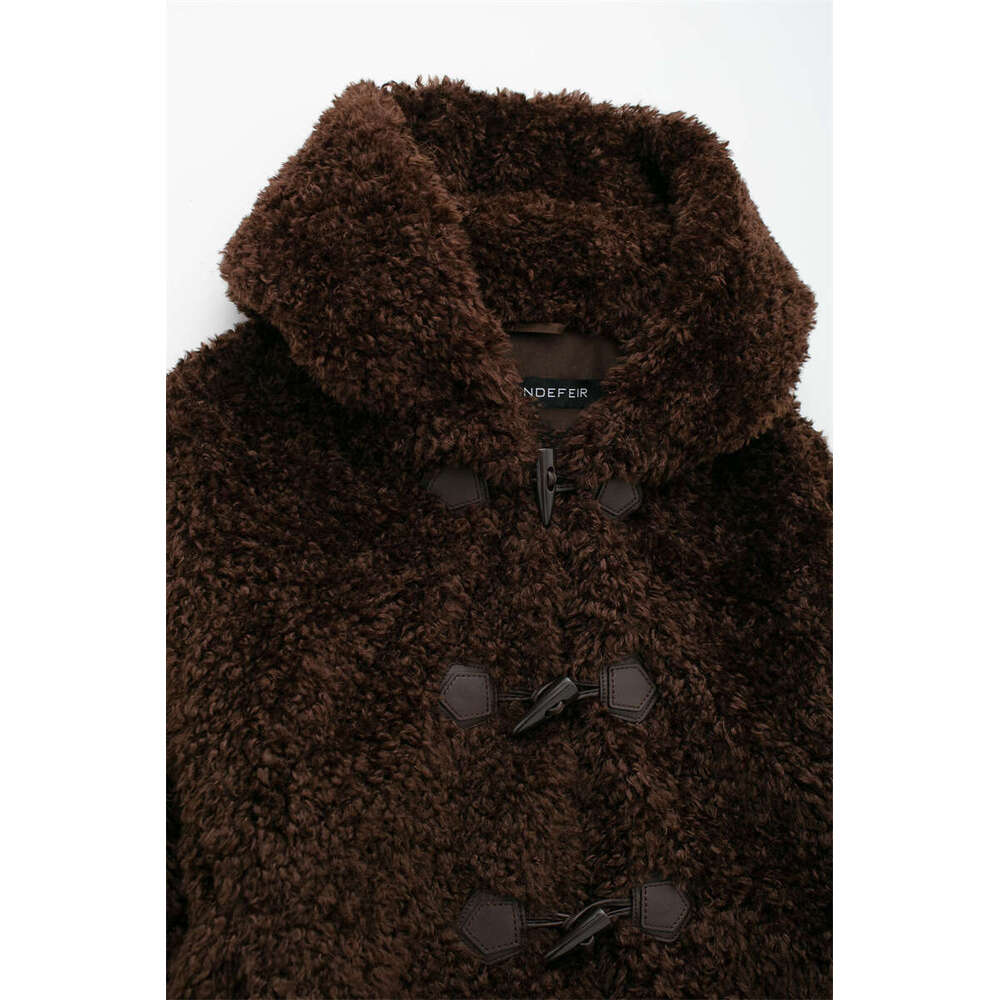 shanshi fur coat women Autumn New and Jacket Women's Fashion Style Artificial Fur Effect Short
