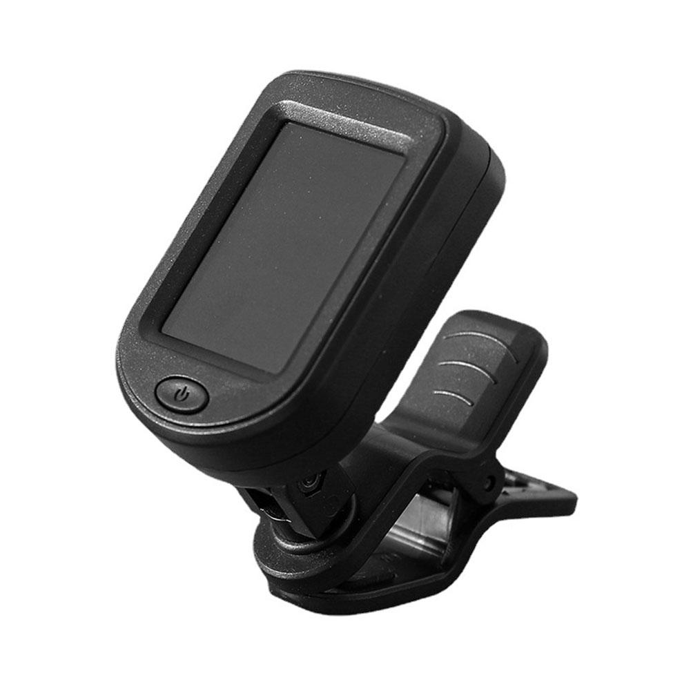Digital Electronic Guitar Clip-On Tuner LCD Screen ddmysmile For Violin Bass Ukulele Ddmysmile Chromatic Tuning Modes Bass Instruments Accessor S0e7 S