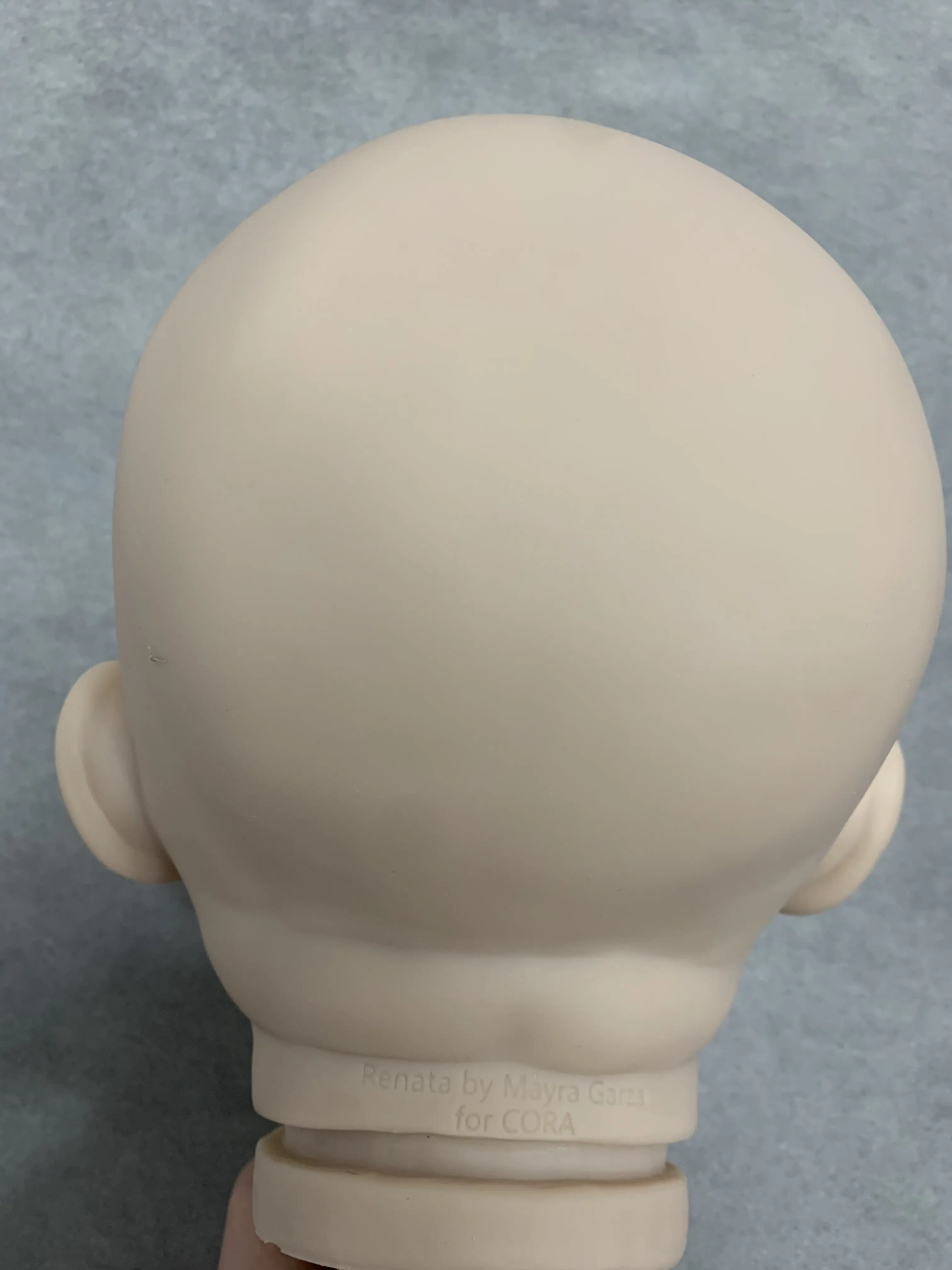 NPK 28inch Reborn doll kit Renata Soft vinyl fresh color with eyes and cloth body DIY Doll Part