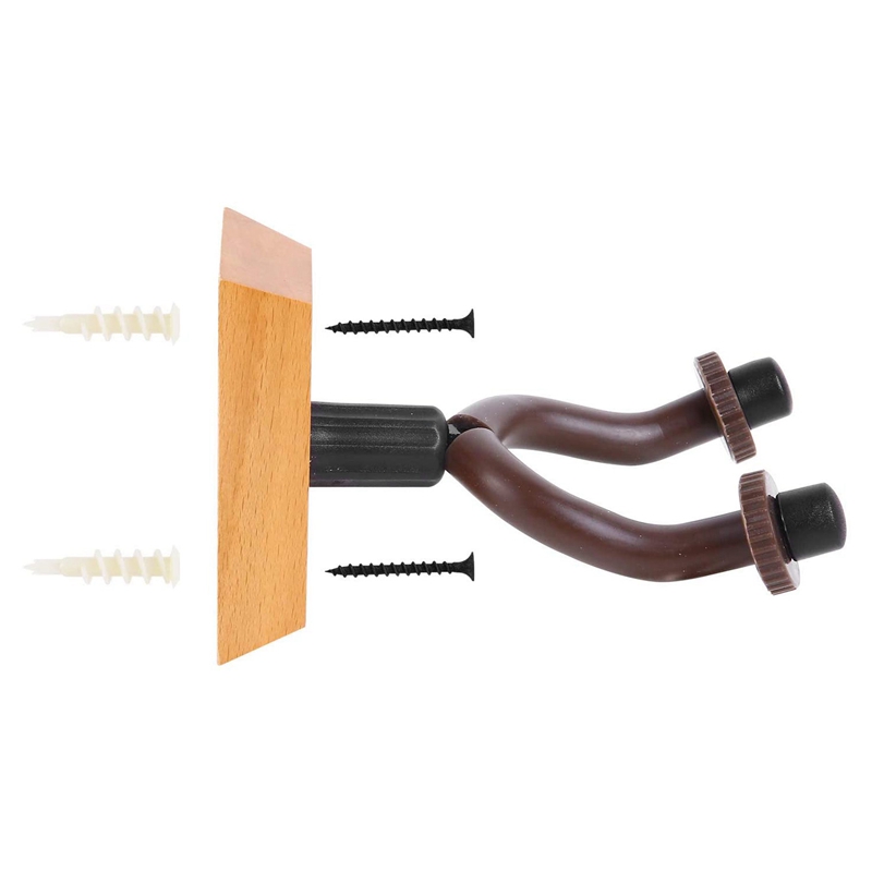 Guitar Wall Mount Hanger 3 PCS Guitar Hanger For Guitar Ukulele Bass Banjo Mandolin Guitar Hanger Instrument Display
