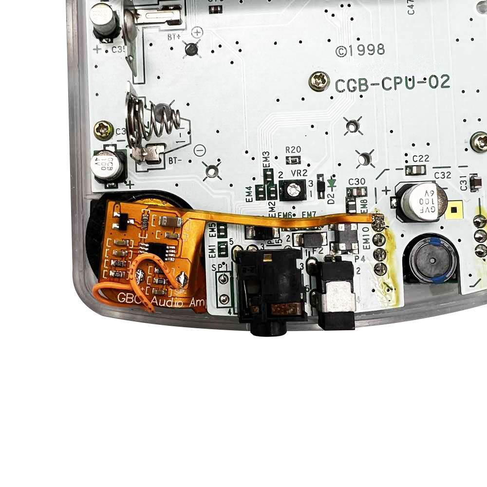 Low Digital Volume Sound Noise Amplifier Module For Gameboy Advance Color Pocket GBA GBC GBP Games Console Volume Audio Amp smile