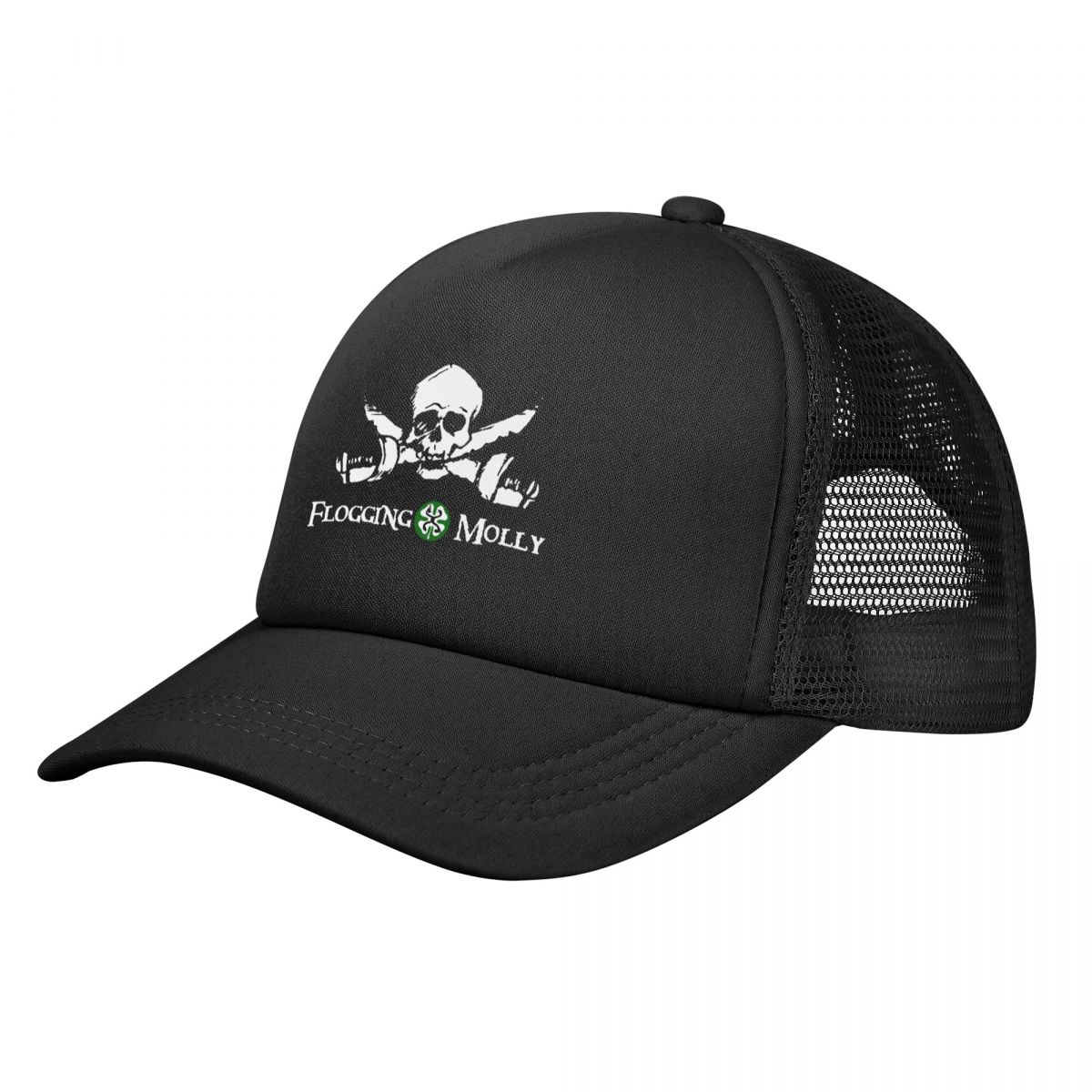 Molly ddmysmile Skull Pirate Flogging Baseball Cap Horse Hat Sunscreen Men Women's Smile