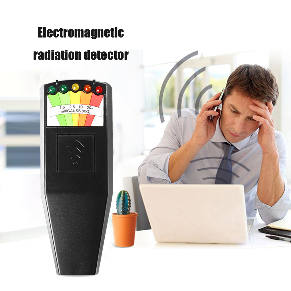 K2 5 LED EMF Magnetic Field Detector Meter 50/60Hz Ghost Hunting Paranormal Equipment Tester Professional Portable Gauss Counter