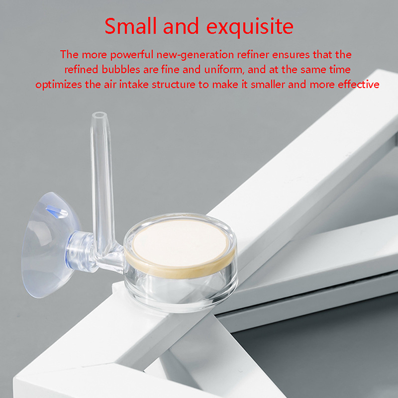 Aquarium CO2 atomizer transparent diffuser purifier integrated PC material special ceramic plate fish tank