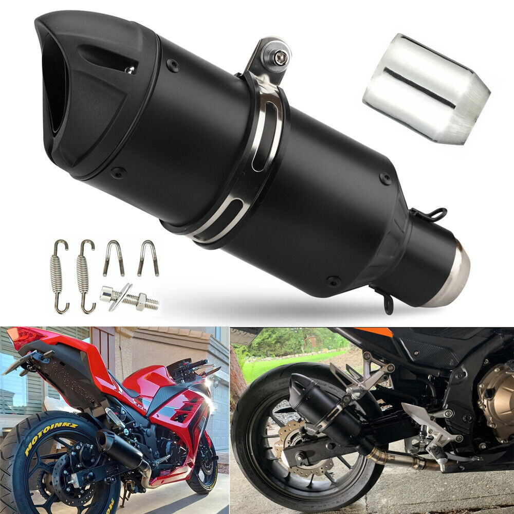 51mm Motorcycle Exhaust Muffler Motocross Escape Moto for FZ1N R6 R15 R3 ZX6R Z900 CBR1000 GSXR750