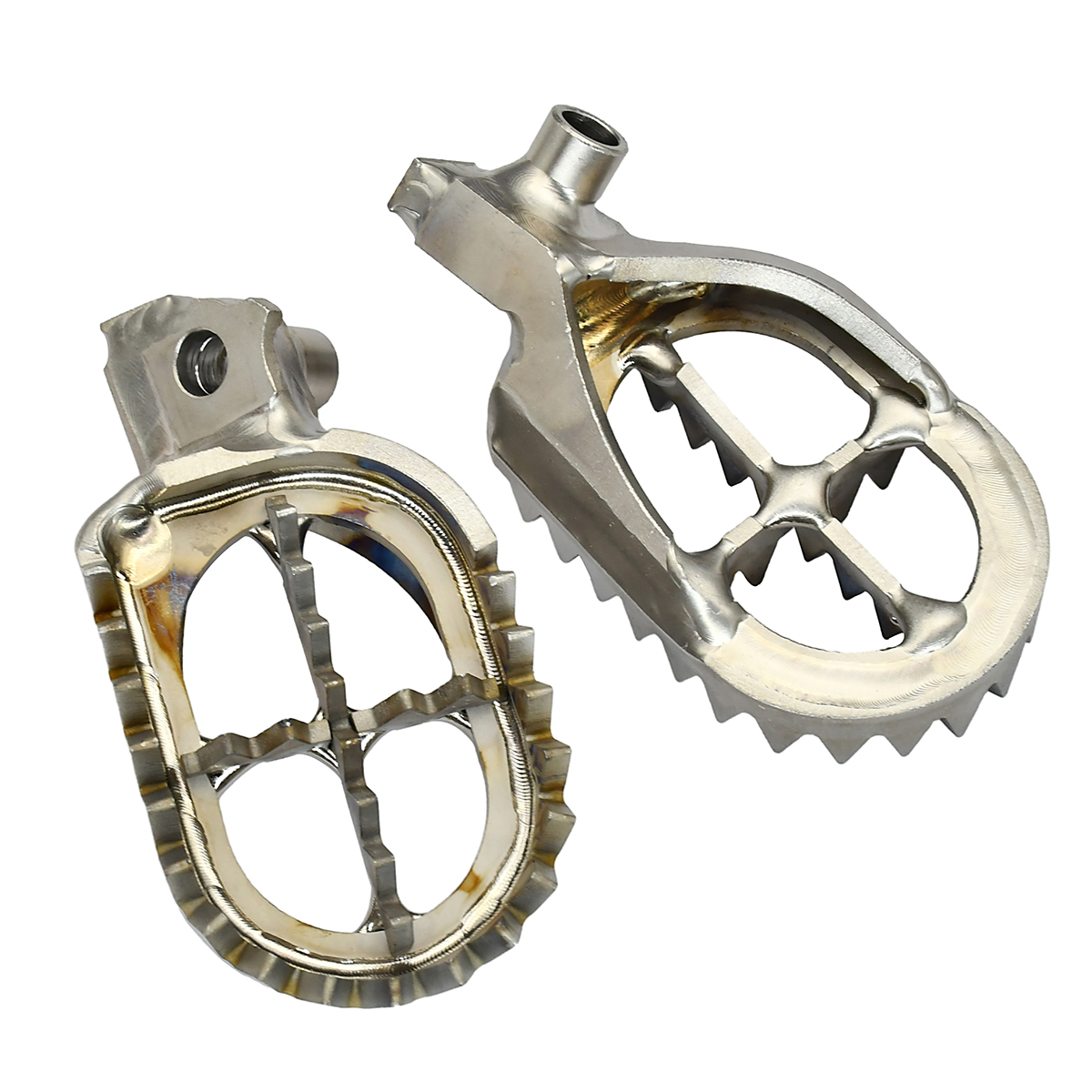 Motorcycle Titanium Alloy TC4 Foot Rest Pegs Footrest Footpeg For Yamaha YZ125 YZ250 YZ250F YZ450F WR250F WR450F YZ 125 250 X FX