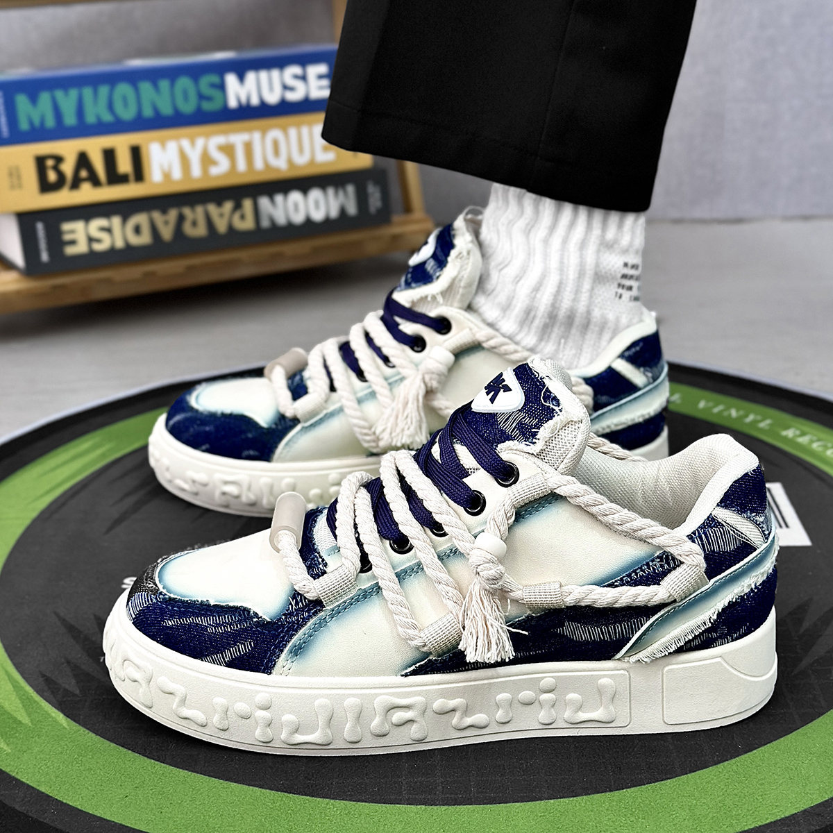 High Quality Running Shoes for Men Breathable Athletic Sport Shoes Skateboard Comfy Male Chunky Casual Sneakers Tenis Masculino