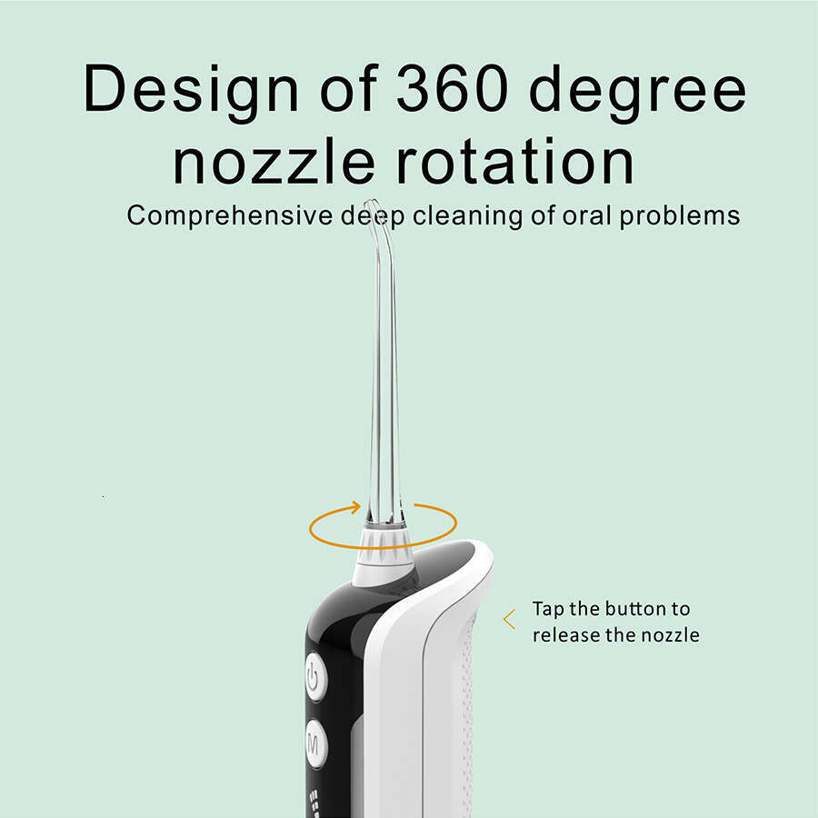shanshi Portable Dental ssers Teeth Cleaning Oral Irrigator Rechargeable Water ss Jet Tooth Pick 330ml Mouth Wash hine