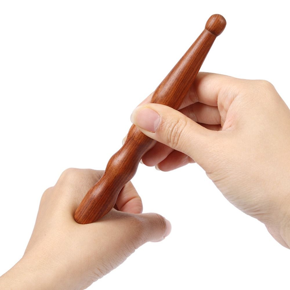 Point Trigger Physiotherapy Massage Wooden Stick Reflexology Massager Tool Body Massage Stick Foot Spa Tool Muscle Roller Stick smile