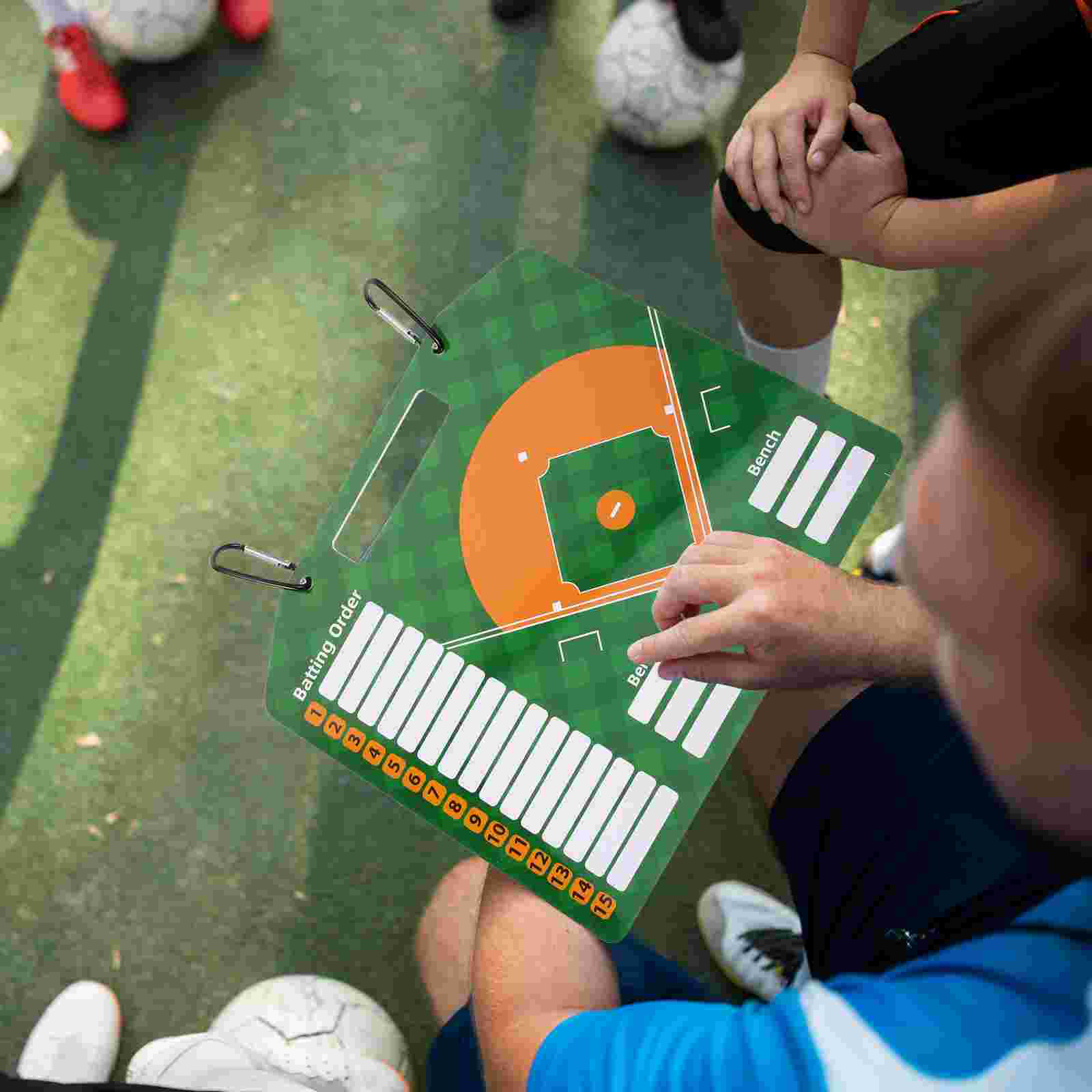 Dry Erase Coaches Lineup Board Baseball Basketball Gifts Decorative Match