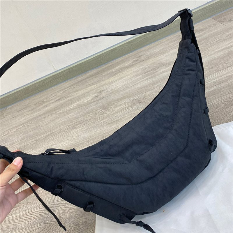 Niche Crossbody Casual Bandage Design Nylon Shoulder Bags Large Capacity All-Match Practical Hobo Bag Fashion Female Purses Canvas BagVoyage