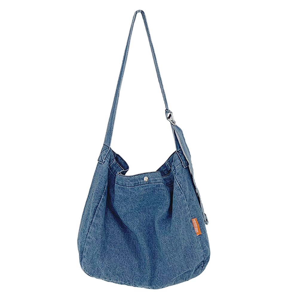 Fashion Shoulder Bag Street Vintage Harajuku Crossbody Bags Cowboy Crossbody Satchels Large Capacity for Ladies Girl