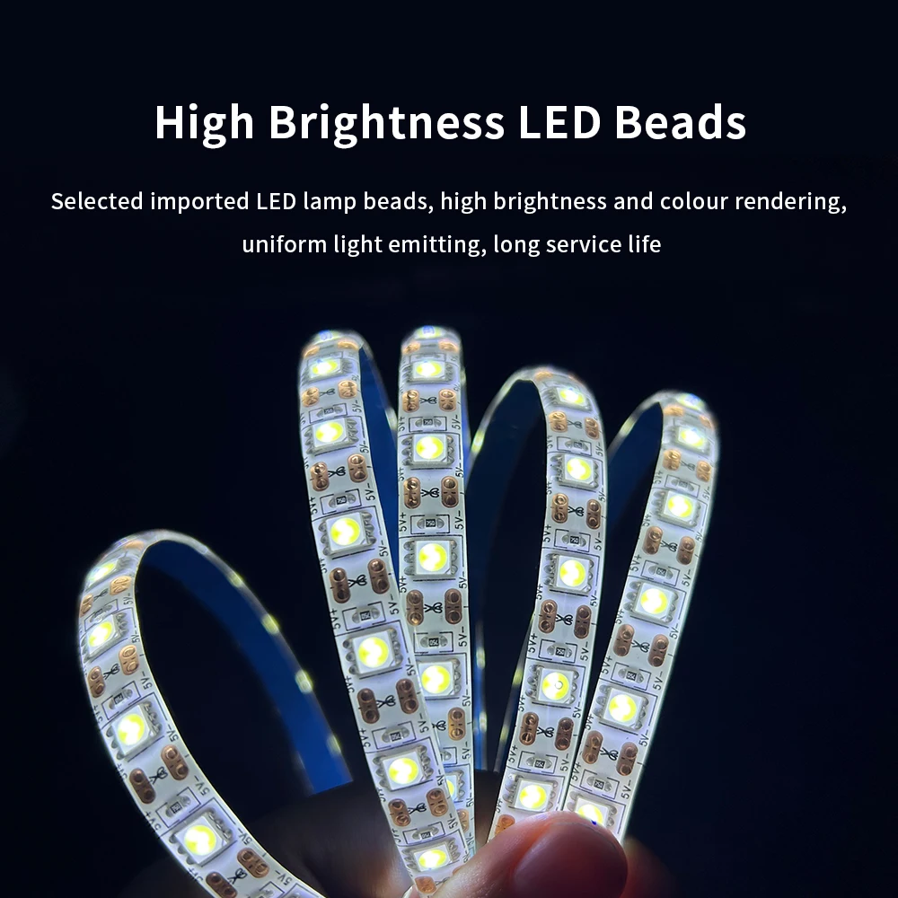 for Bambu Lab LED Light Strip P1p P1s X1 X1C Lighting Lamp 5V Super Bright Bar Kit 1.2/1.5M For Bambulab 3D Printer accessories