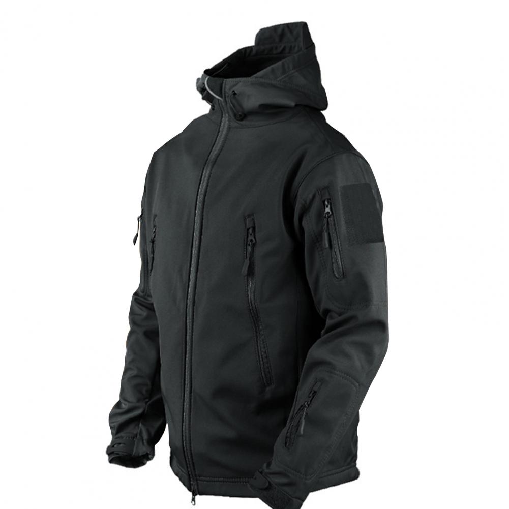 Outdoor Jackets Men Soft jacket Waterproof Windbreaker Jacket Mens Hooded Bomber Coats