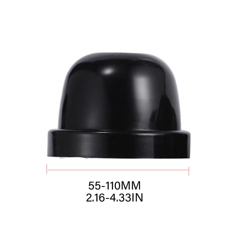 55mm-110mm Car Light For HID LED Headlight Dust Cover Rubber Waterproof Dustproof Sealing Headlamp Cover Cap