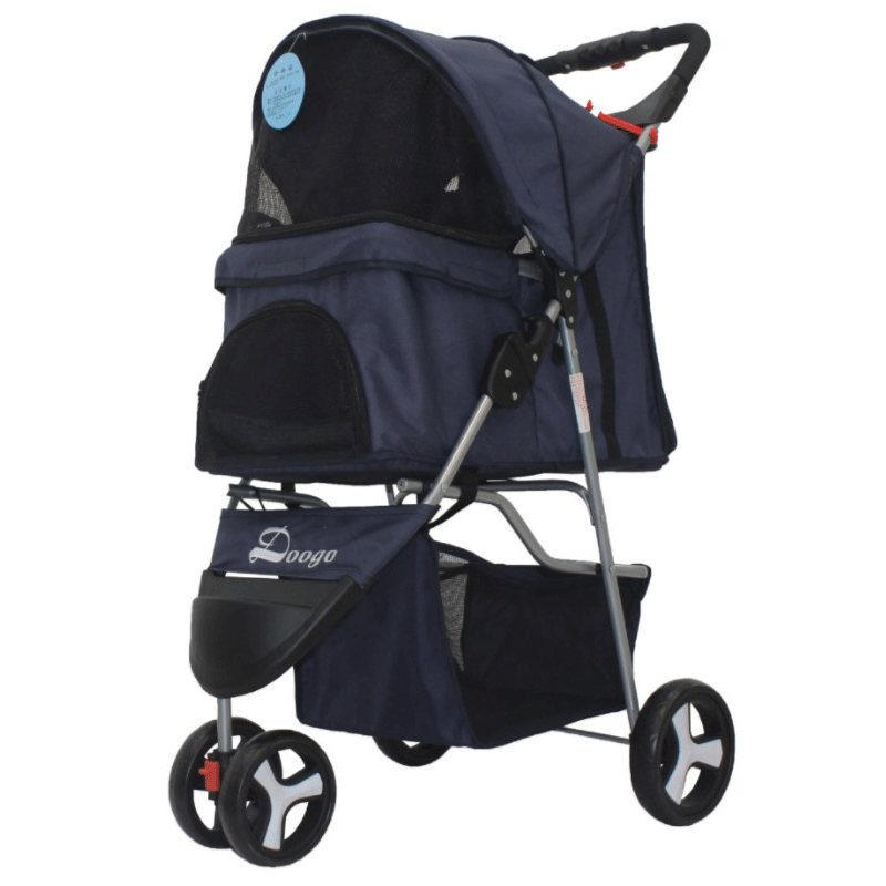 RTS Luxury pet stroller travel 3 wheel and 4 wheel dog strollers small dogs pet stroller for dogs