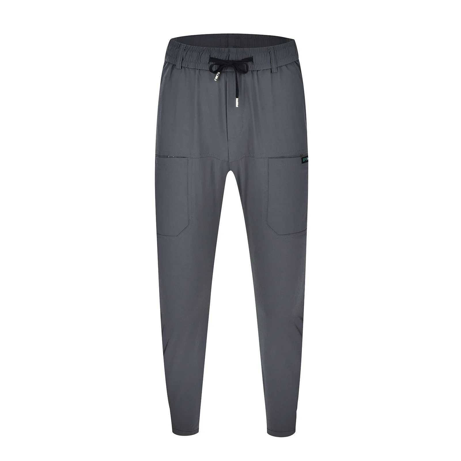 Fashion Multi Pocket Versatile Joggers Pants Sports Summer Casual Straight Leg Pants for Men Gym Sports Outdoor TrousersXJ250303