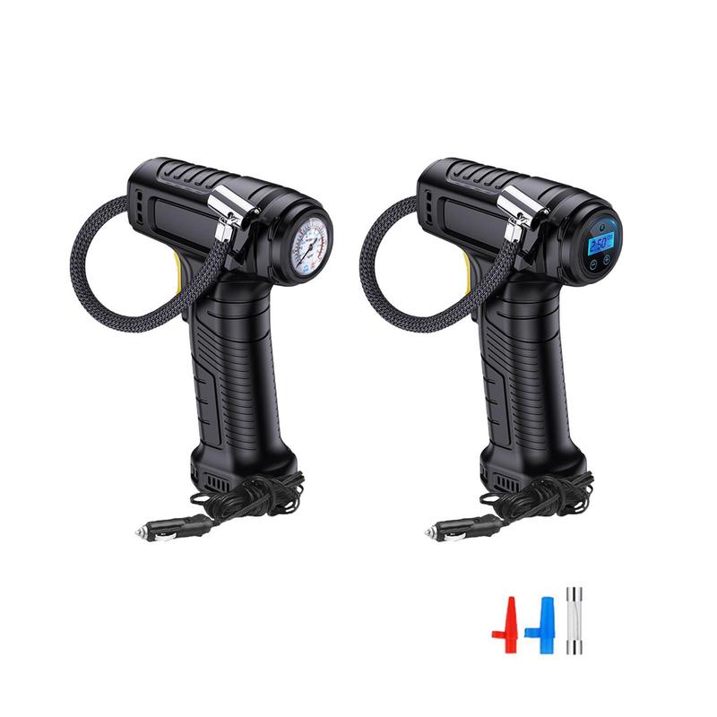 Multifunctional Tire Inflator Air Compressor Tire Inflator Pressure Gauge For Car Tires Bicycle Tire Accessories Car Tyre