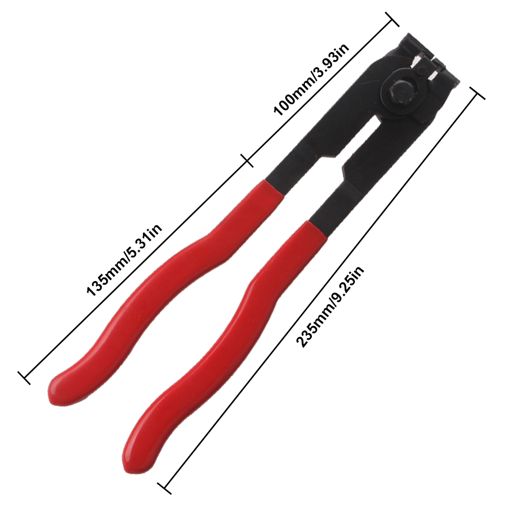 Drive Shaft CV Boot Clamp Steel Rubber Car Joint Binding Trunk Axle Clamp Tool Ear Clamps Pliers Half Axle Guide Belt Repair