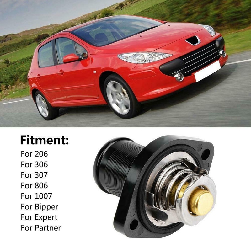 Car Thermostat for Peugeot 206 307 1007 Citroen Berlingo C3 C4 Xsara 1336.Q1 1336.N5 9630066780