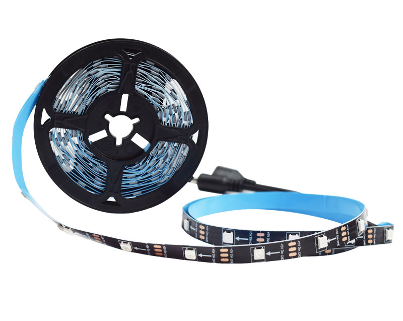 WS2812 new LED 2025 TV Backlight Light Strip DC5V 30LED/m with USB Music Sync Box RGBIC Kit for Game Bedroom PC Scree Ambient Decoration