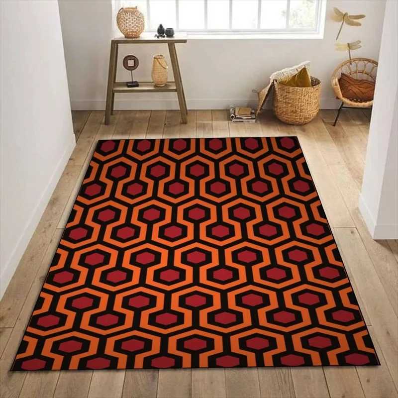 Carpet Geetric Modern Rug The Shining Background Carpet Overlook Hotel Area Rug Wen Gift Rug Living Ro Bedro Decorative Carpet Z241113