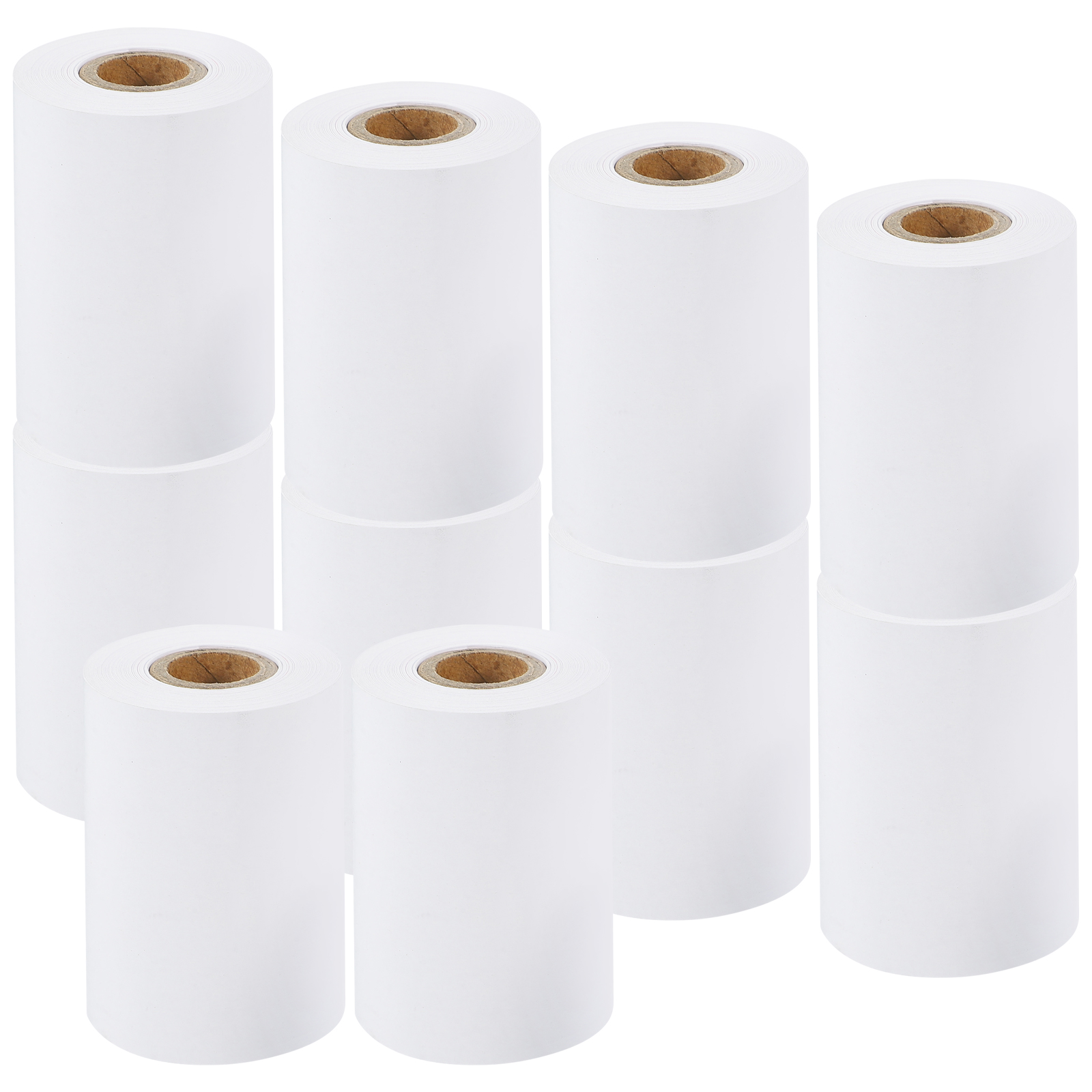 10 Rolls Blank Credit Cards Receipt Printing Paper Thermal Multipurpose White Cash Register