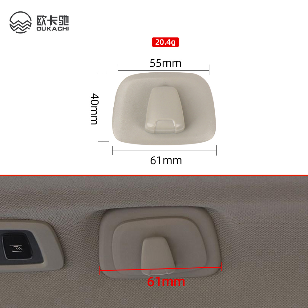 Car Inner Hanger Hooks Rear Row Clips For Volvo 2018-2020 Model XC60 XC90 S90 V90 XC40 2016-2020 Roof Hook Interior Accessories