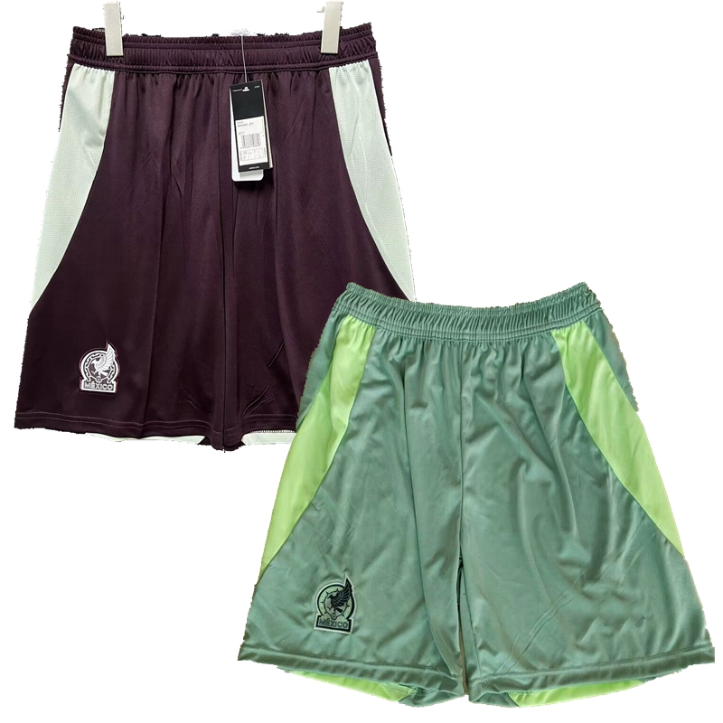 2024 2025 Mexico Soccer Shorts national team J.QUINONES A.VEGA G.OCHOA S.GIMENEZ RAUL H.LOZANO CHICHARITO K.ALVAREZ 24 25 football Sports training shorts pants
