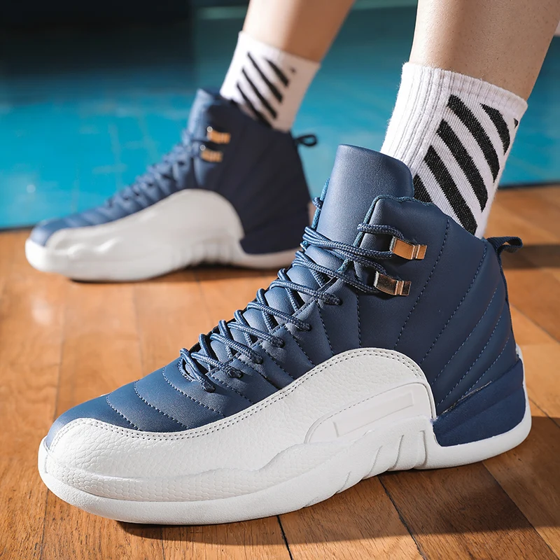 Men Basketball Shoes Unisex Couple Street Basketball Culture Sports Shoes High Quality Sneakers Shoes for Women Big Size 36-46