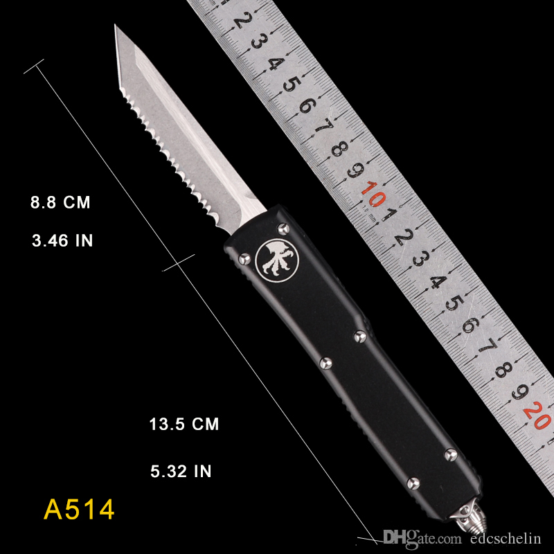 cnc survival pocket knife 6061-T6 handle Tactical folding knives edc pet tool outdoor camping tools