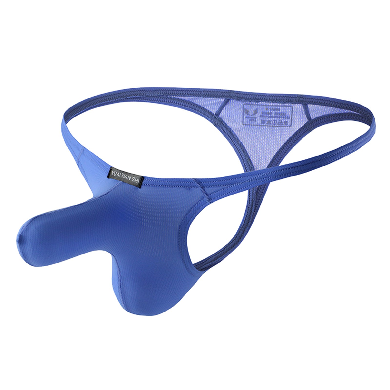 Men Sexy Thongs Elephant Nose Pouch Bikini Erotic Underwear Low Waist Breathable Sexy Men's Comfortable Panties G-String Thong