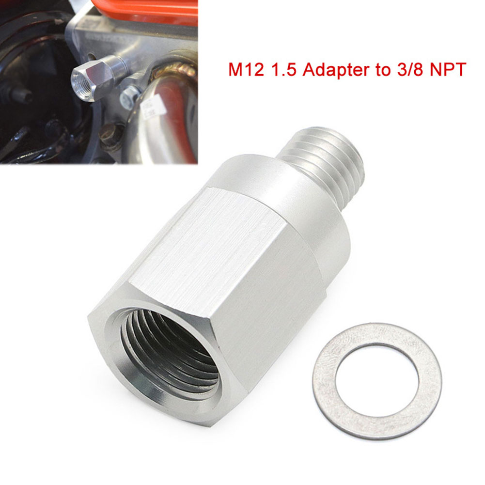 Oil Pressure Sensor Adapter Male to NPT Female Car Oil Pressure Sensor Adapter Connector Car Accessories for LS Engine Swap