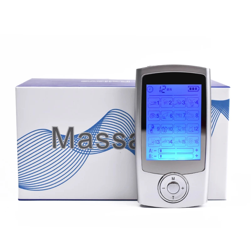 16/28 Modes Electric Ten Relax Muscle Stimulator EMS Acupuncture Body Massage Digital Therapy Slimming Electrostimulator Machine