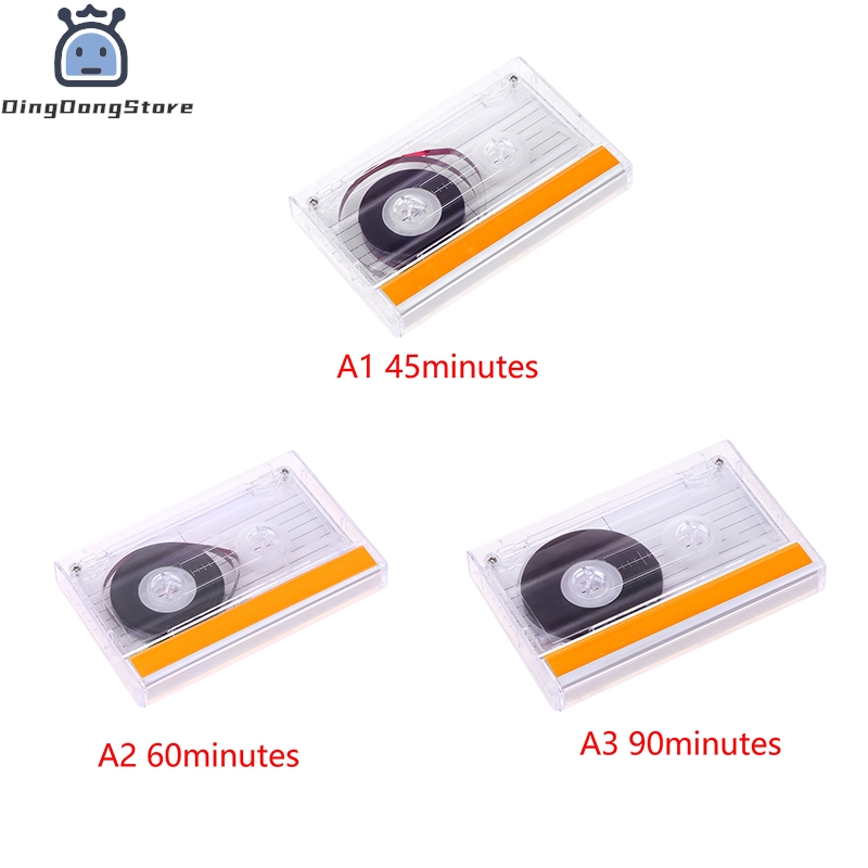 Blank Tape Standard Cassette Player Empty Tape With 45/60/90 Speech Music Recording For Minutes Magnetic Audio Tape Recording smile