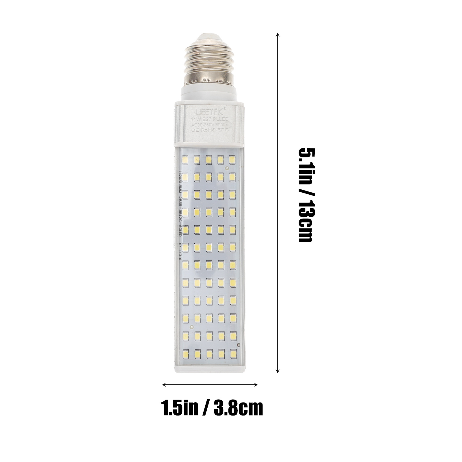 9 W Light for Fish Tank LED Lamp All Aluminum Growing Lights Plants Aquarium Lamps