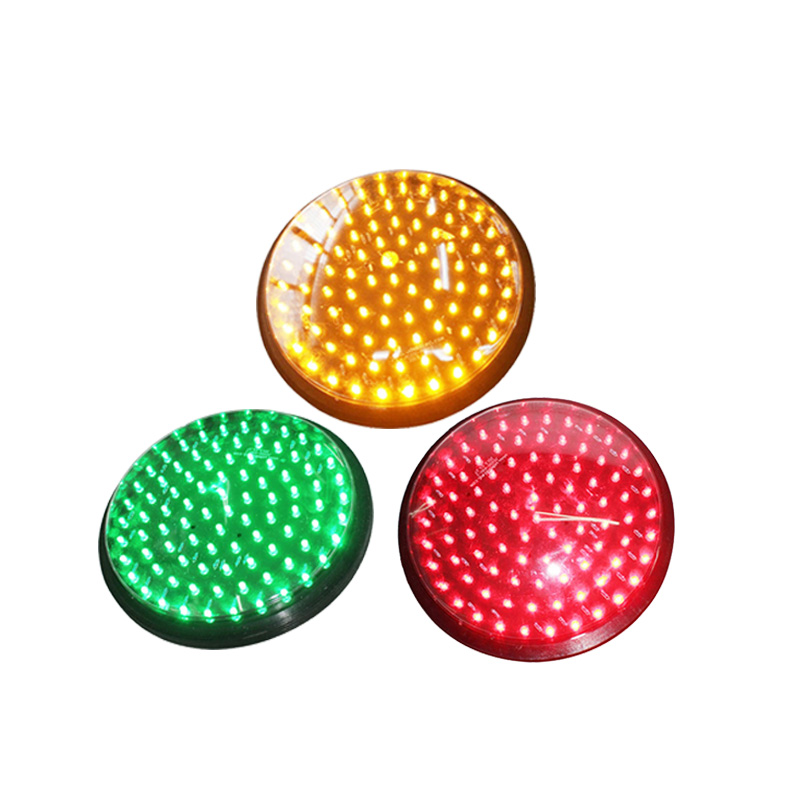 AC85-265V factory direct price 200mm yellow LED traffic signal light LED traffic lamp